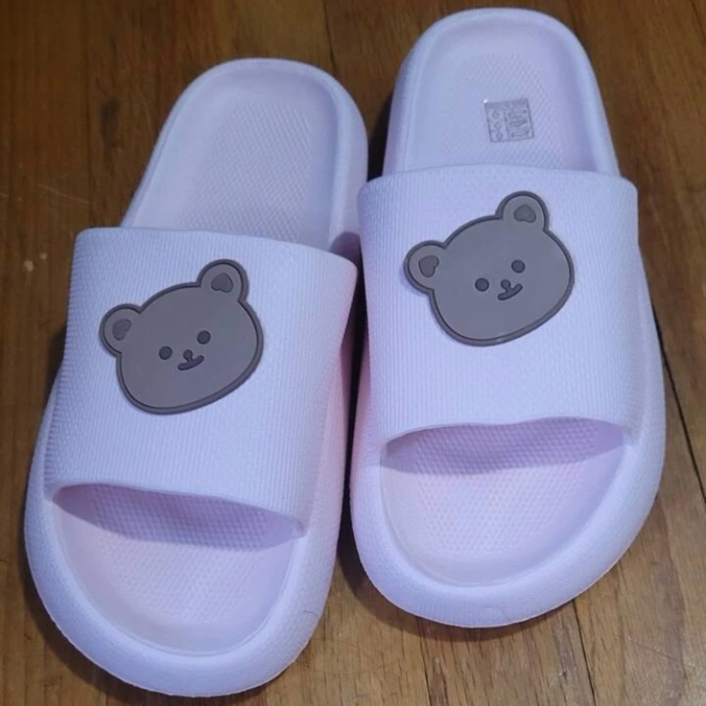 Pink Cartoon Bear Slides - Picture 3 of 3